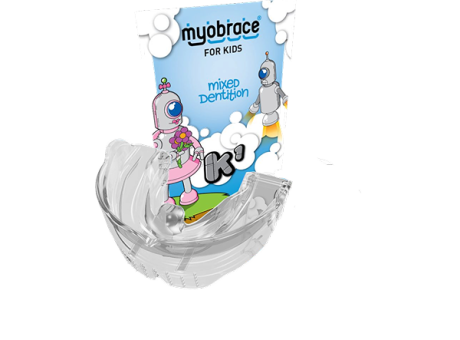 MK1Mp (i-2N) Myobrace Этап 1 Коррекция вредных привычек. MEDIUM / Розовый (MRC)